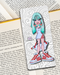 Bookmark Le Pine Collection: SELENE white and red