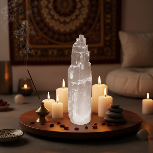 Selenite: cattedrale 15 cm