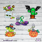 Stickers: Halloween no.1 MIX 5x pcs