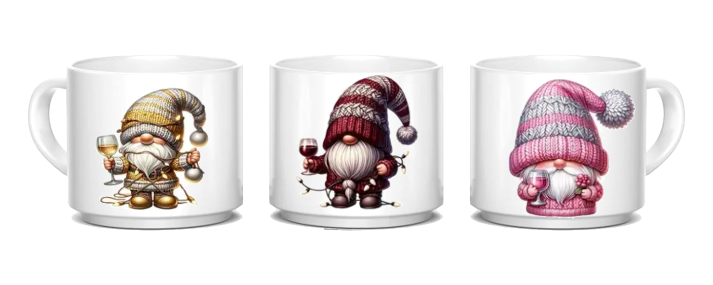 Tazza in ceramica 300 ml - GNOMES  MIX -