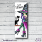 Bookmark segnalibro: TEUTA BLACK CAT