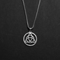 Collana in acciaio TRIQUETRA - protezione