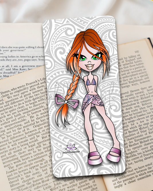 Bookmark Le Pine Collection: VICTORIA white