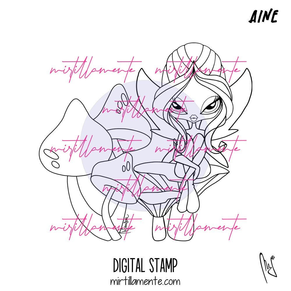 Fairyland: AINE - digital stamp