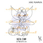 Fairyland: AINE PUMPKIN - digital stamp