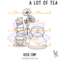 Eat & Drink: A LOT OF TEA - digital stamp