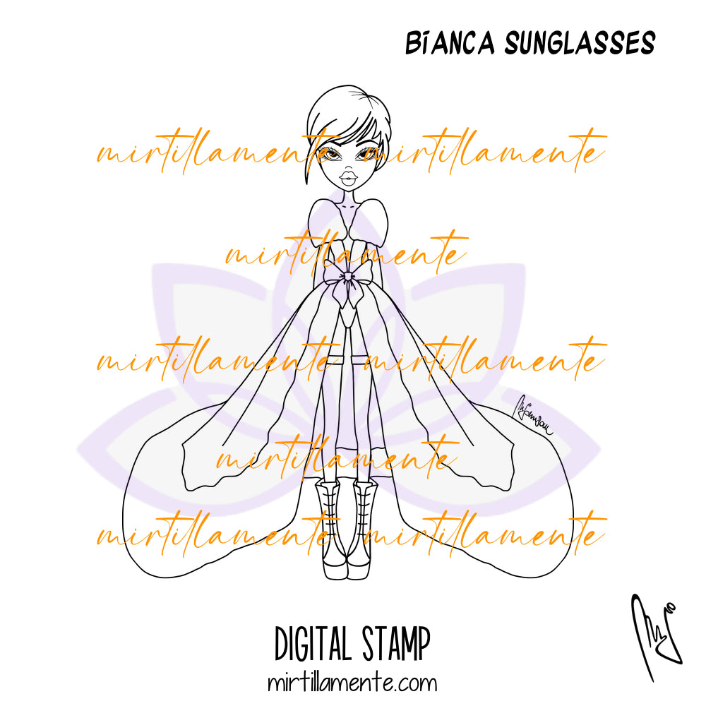 Le Olivie: BIANCA XMAS - digital stamp