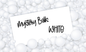Craft Supplies: Mystery Balls WHITE