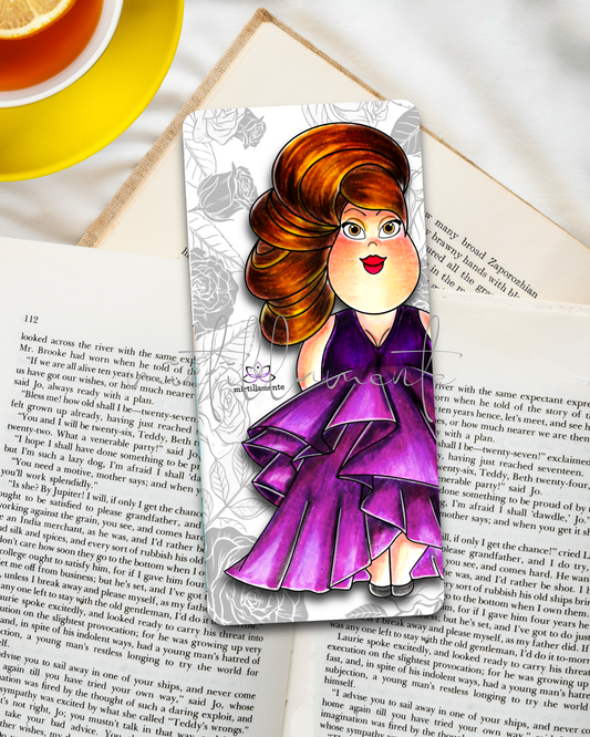Bookmark Le Gine Collection: WILMA purple