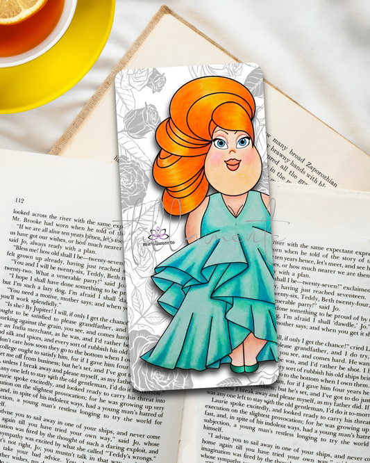 Bookmark Le Gine Collection: WILMA teal