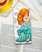 Bookmark Le Gine Collection: WILMA teal
