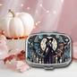 Portapillole metallo epoxy - Witch and Candle