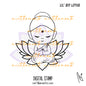 Zen: LIL SID LOTUS - digital stamp