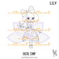 Smiles: LILY - digital stamp