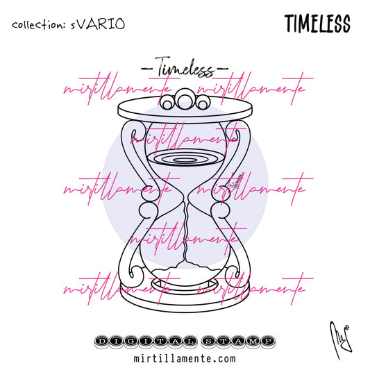 Svario: TIMELESS - digital stamp