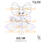 Smiles: TULIPA - digital stamp