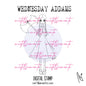 Le Olivie: WEDNESDAY ADDAMS - digital stamp