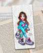 Bookmark Le Pine Collection: ZAHIRA blue